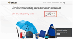 Desktop Screenshot of elitepublicidad.com